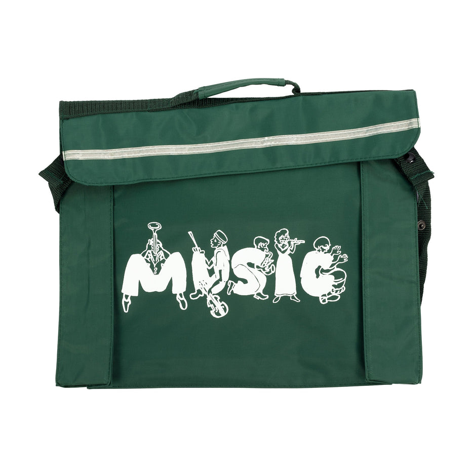 MP11741-DG - Primo music bag with musician design Dark green