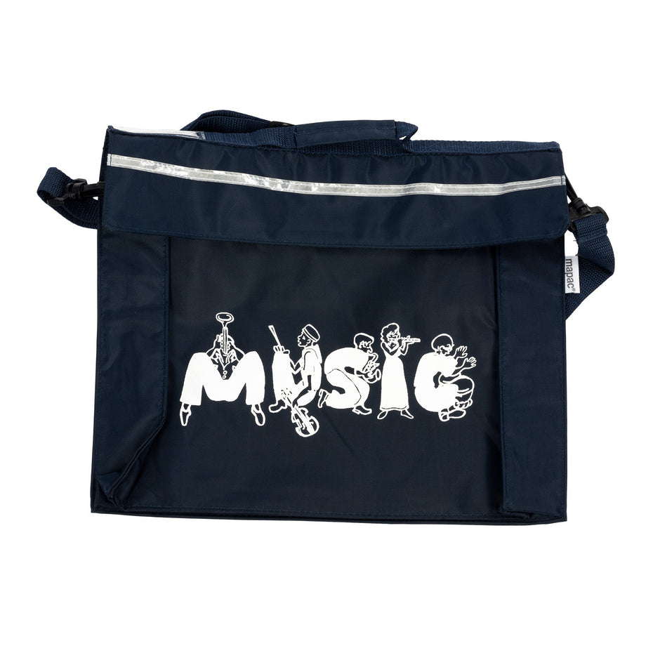 MP11741-NB - Primo music bag with musician design Navy blue