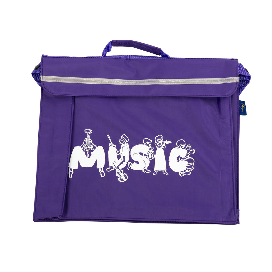 MP11741-PU - Primo music bag with musician design Purple
