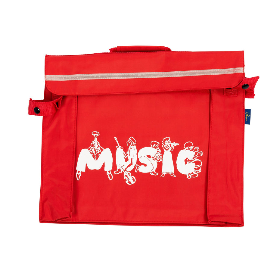 MP11741-RD - Primo music bag with musician design Red