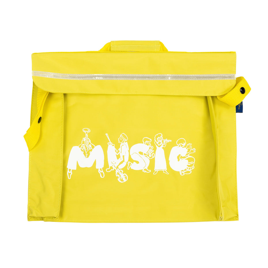 MP11741-YW - Primo music bag with musician design Yellow