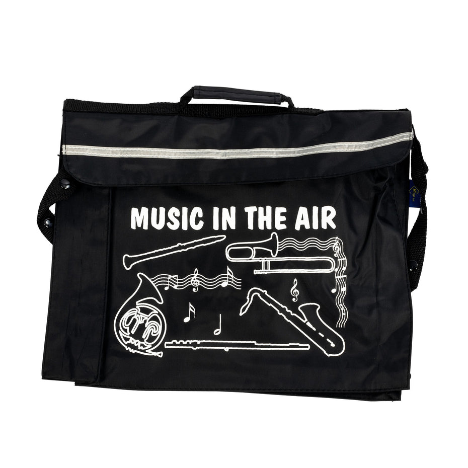 MP11781-BK - Primo music bag with 'Music in the air' design - Black Default title