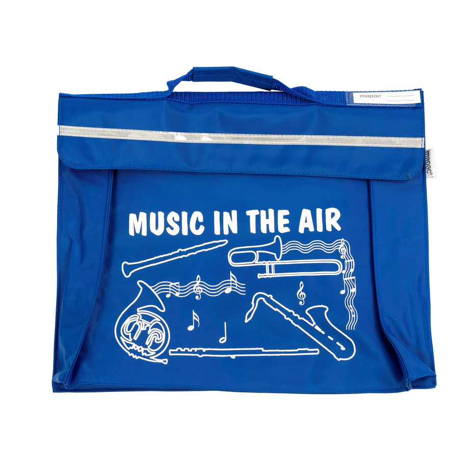MP11781-RB - Primo music bag with 'Music in the air' design Royal blue