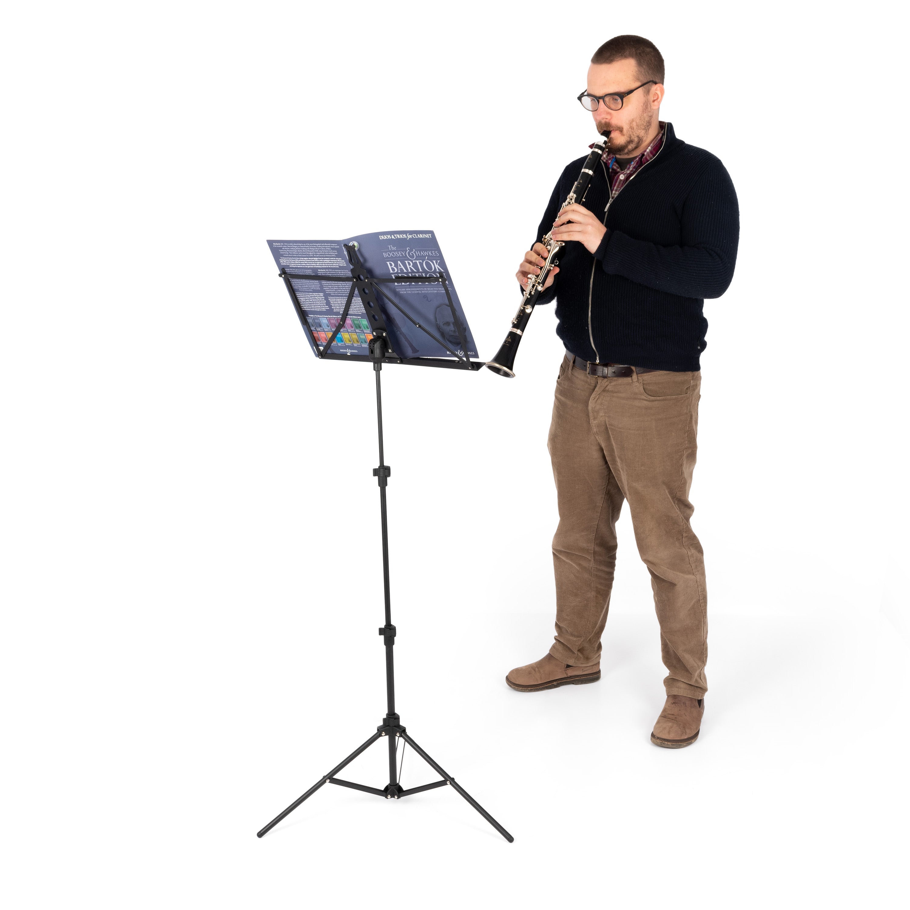 Musisca aluminium Folding Music Stand | Chamberlain Music