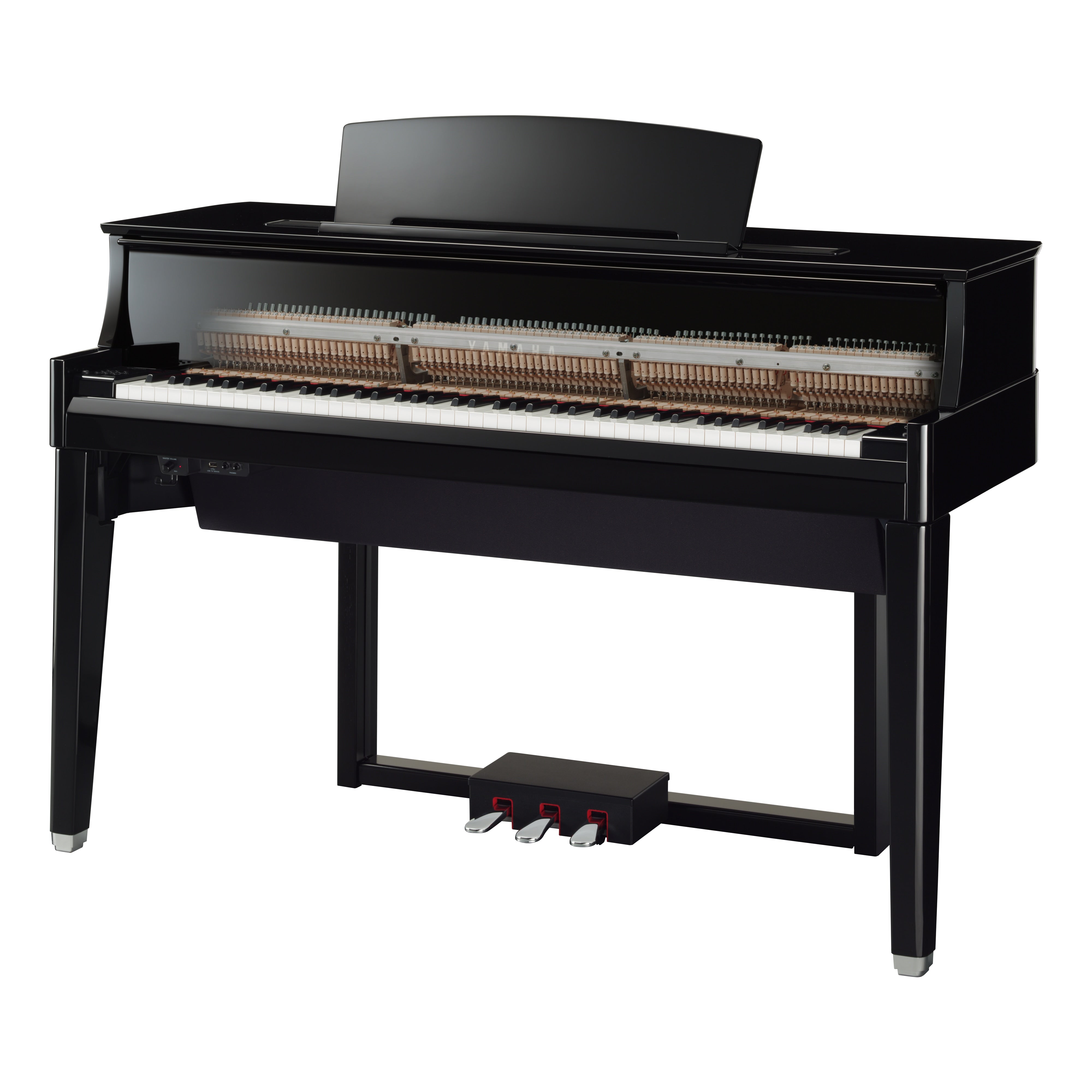 N1X-PE - Yamaha AvantGrand N1X hybrid piano in polished ebony A1