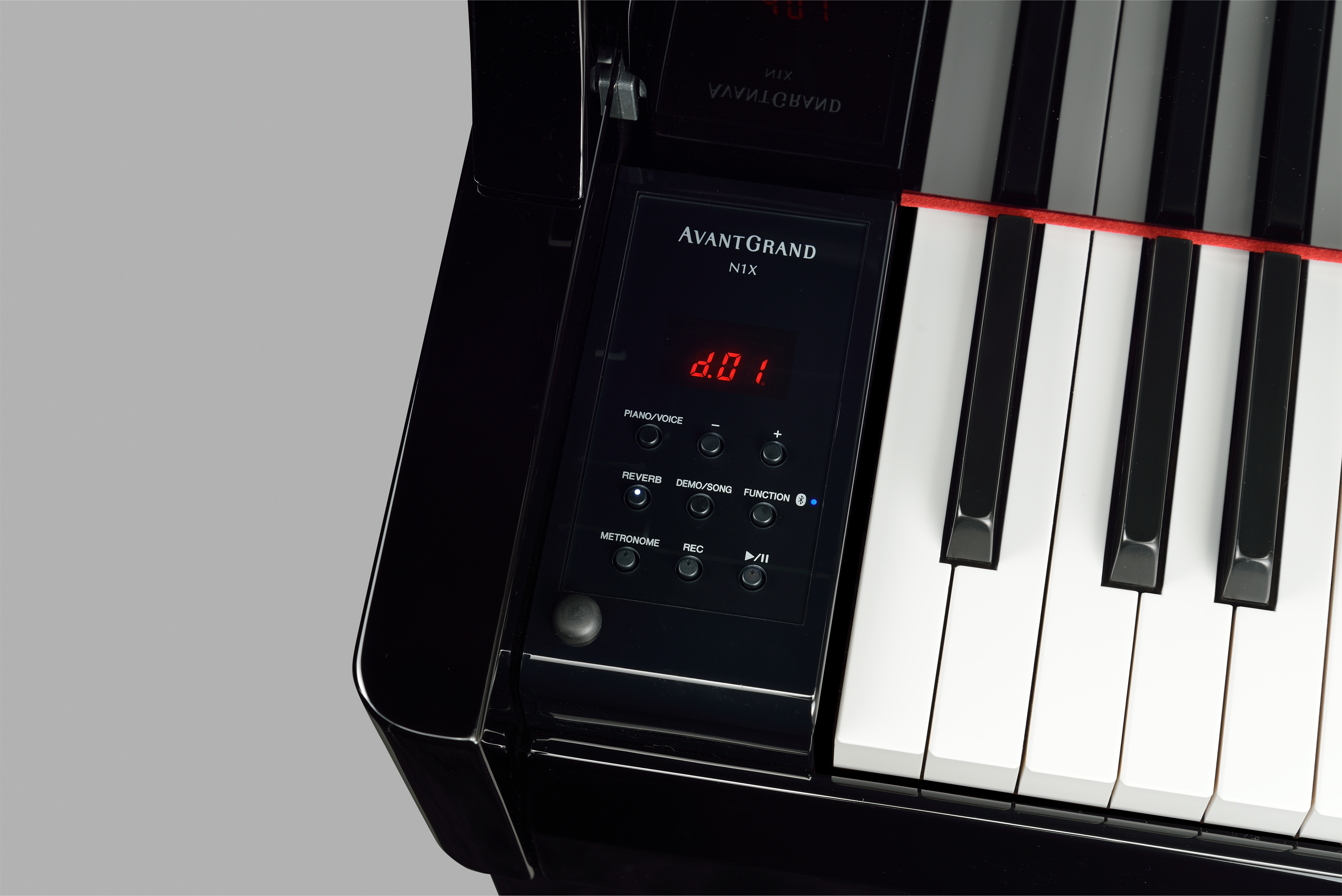 N1X-PE - Yamaha AvantGrand N1X hybrid piano in polished ebony A1
