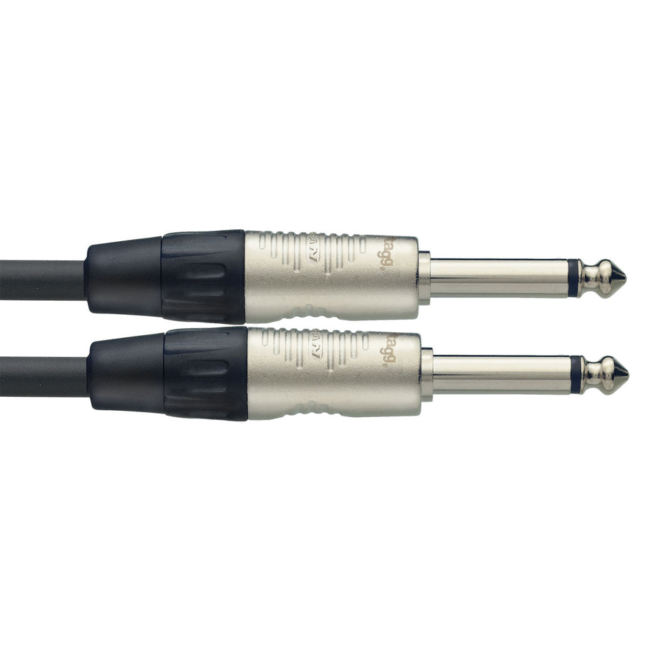 NGC3R,NGC6R - Stagg mono large jack to jack instrument cable 3m