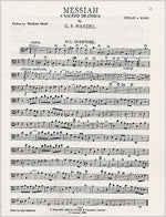 NOV090074-04 - G.F. Handel: Messiah (Cello / Bass Part) Default title