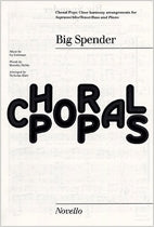 NOV160244 - Cy Coleman: Big Spender (Sweet Charity) - SATB / Piano Default title