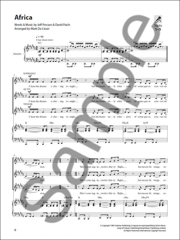 NOV165209 - Sing Out! 5 Pop Songs for Today's Choirs - Book 5 Default title