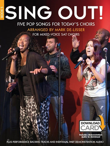 NOV165209 - Sing Out! 5 Pop Songs for Today's Choirs - Book 5 Default title