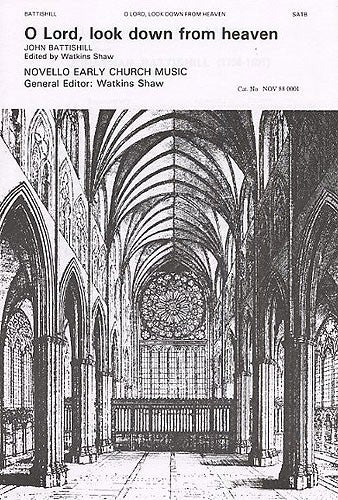 NOV880001 - Jonathan Battishill: O Lord, Look Down From Heaven Default title