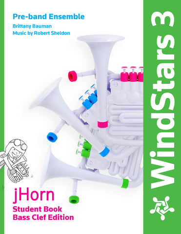 NWS3SBHB - Windstars 3 jHorn Student Book bass clef Default title