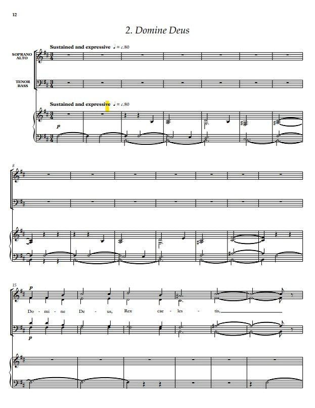 OUP-3404861 - Chilcott Gloria: vocal score Default title