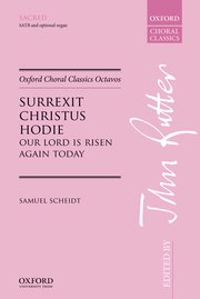 OUP-3415966 - Surrexit Christus hodie (Our Lord is risen again today): Vocal score Default title