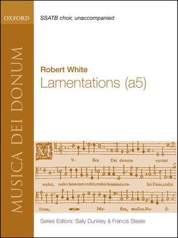 OUP-3804913 - Lamentations: Vocal score Default title