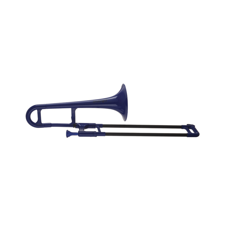 PBONE2BL - pBone Eb mini plastic alto trombone outfit Blue