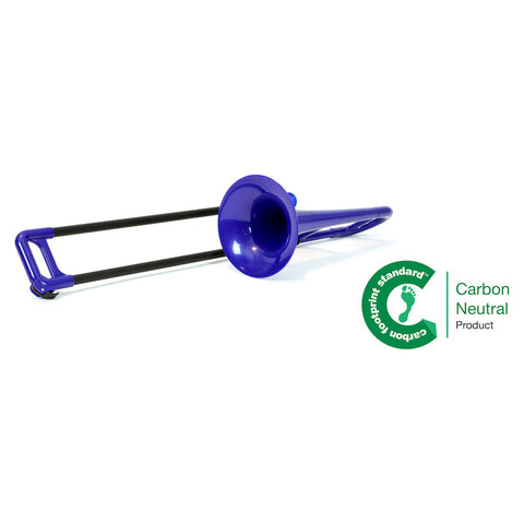 PBONE2BL - pBone plastic Eb alto trombone Blue