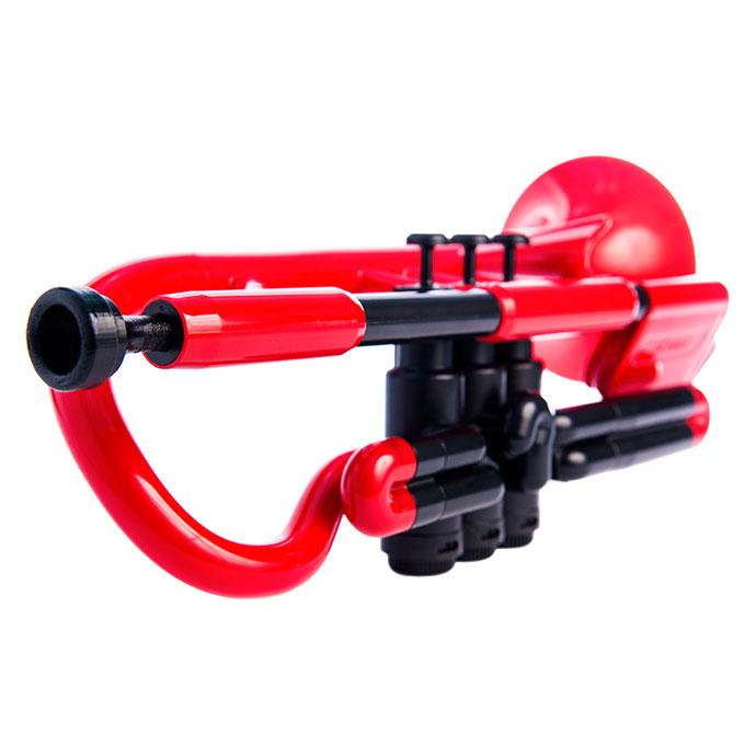 PCORNET1R - pCornet Bb plastic cornet outfit Red / A1
