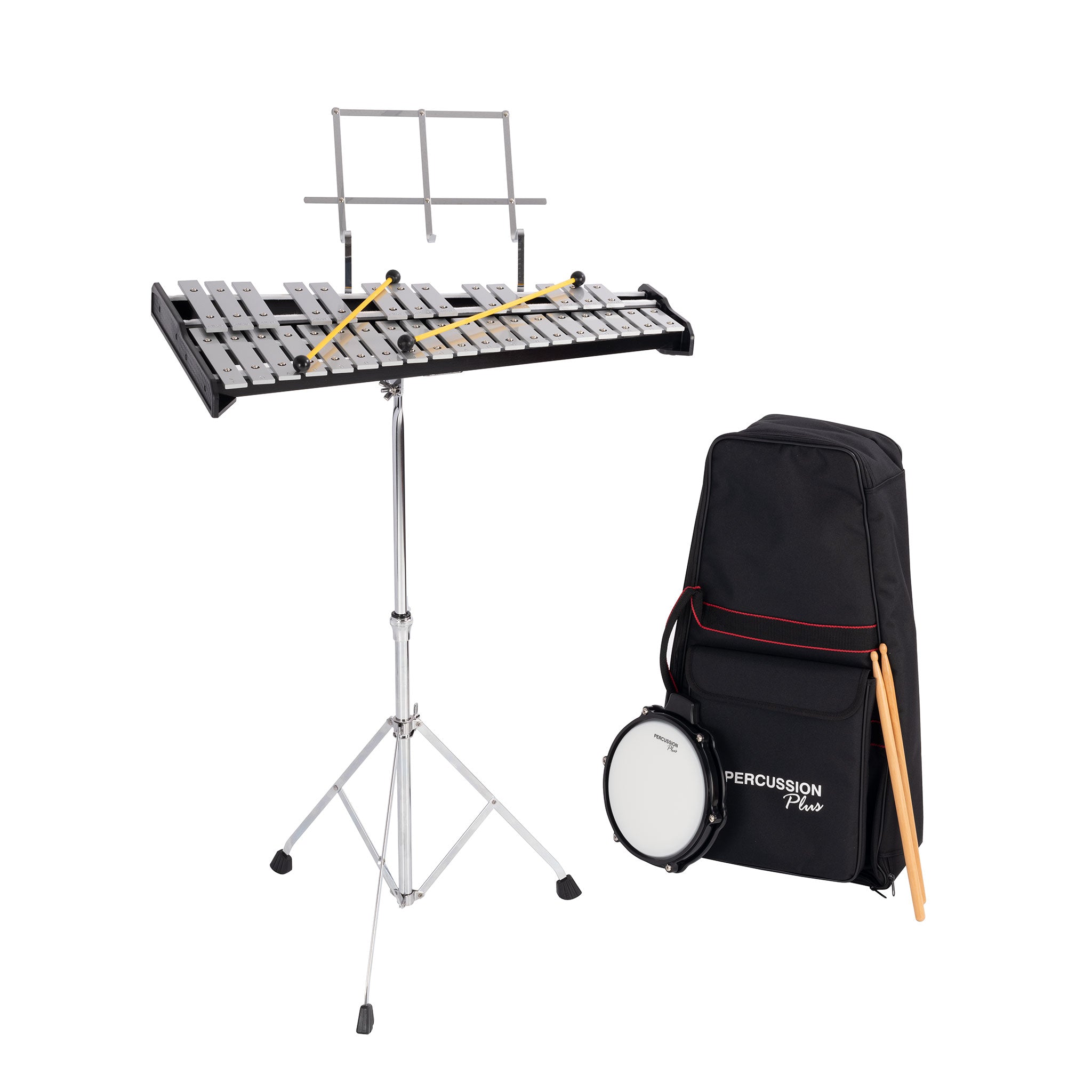 PP008 - Percussion Plus soprano glockenspiel and drum pad kit A1