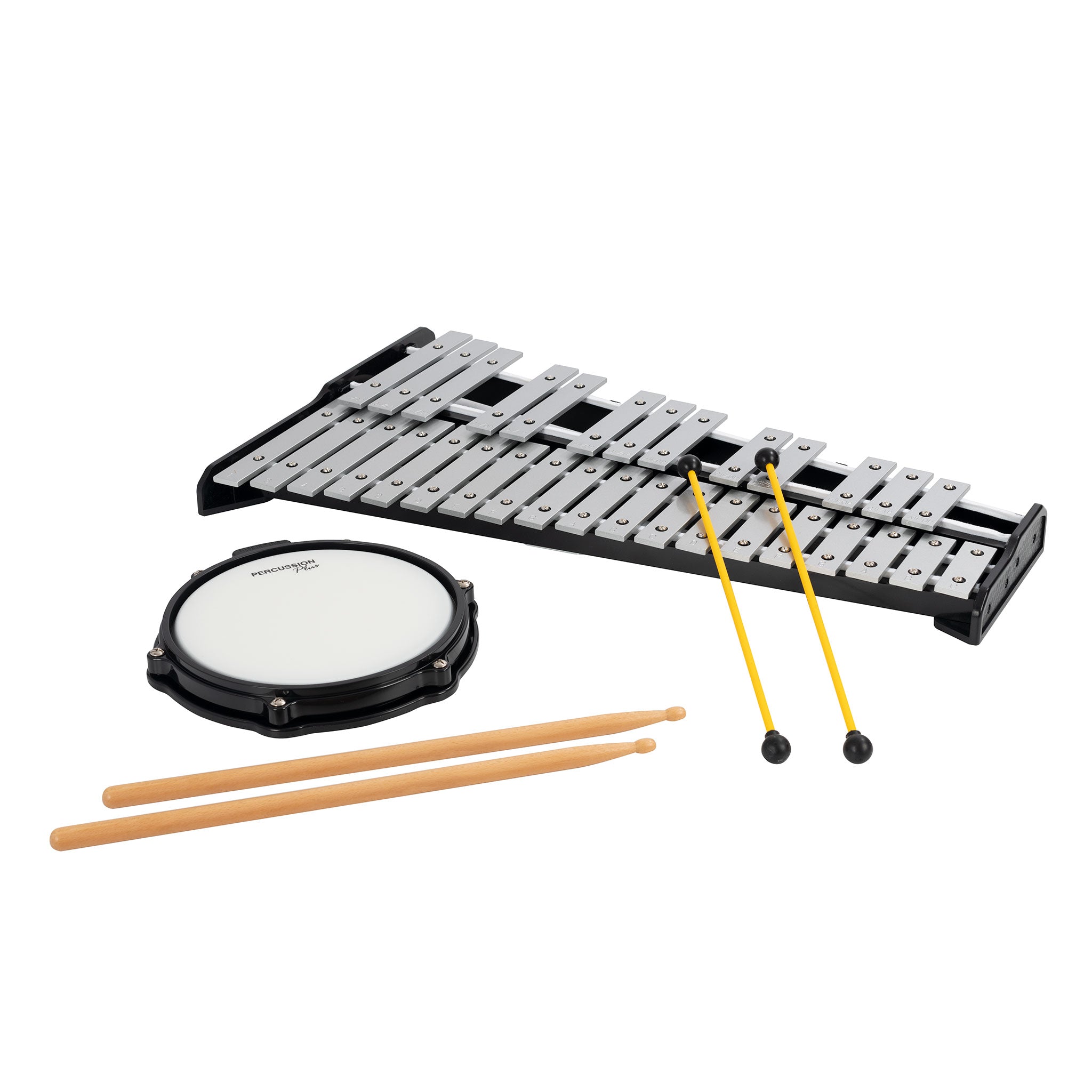 PP008 - Percussion Plus soprano glockenspiel and drum pad kit A1