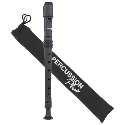 PP1618 - Percussion Plus descant recorder Matt black