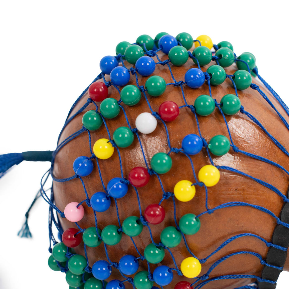 PP2076 - Percussion Plus Honestly Made African cabasa with beads - small Default title