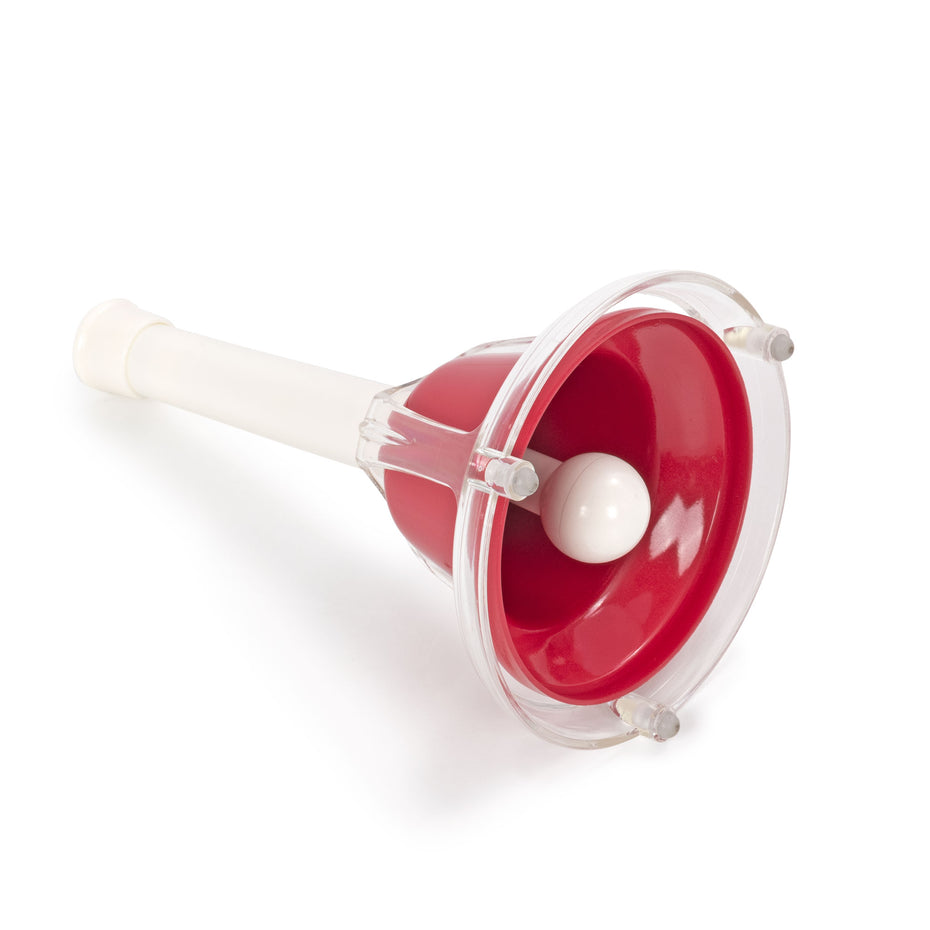 PP275-C76 - Percussion Plus PP275 combi hand bell individual note C76 (high) red