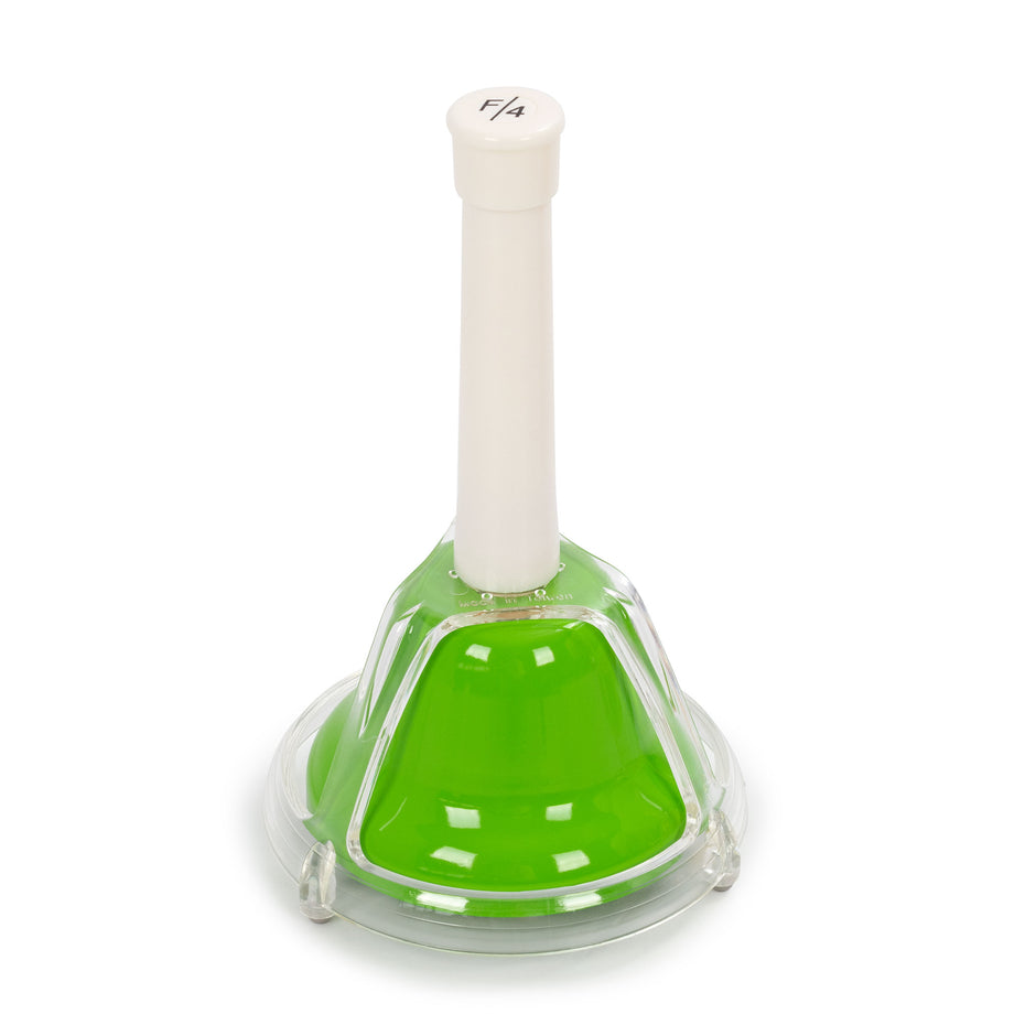 PP275-F69 - Percussion Plus PP275 combi hand bell individual note F69 light green