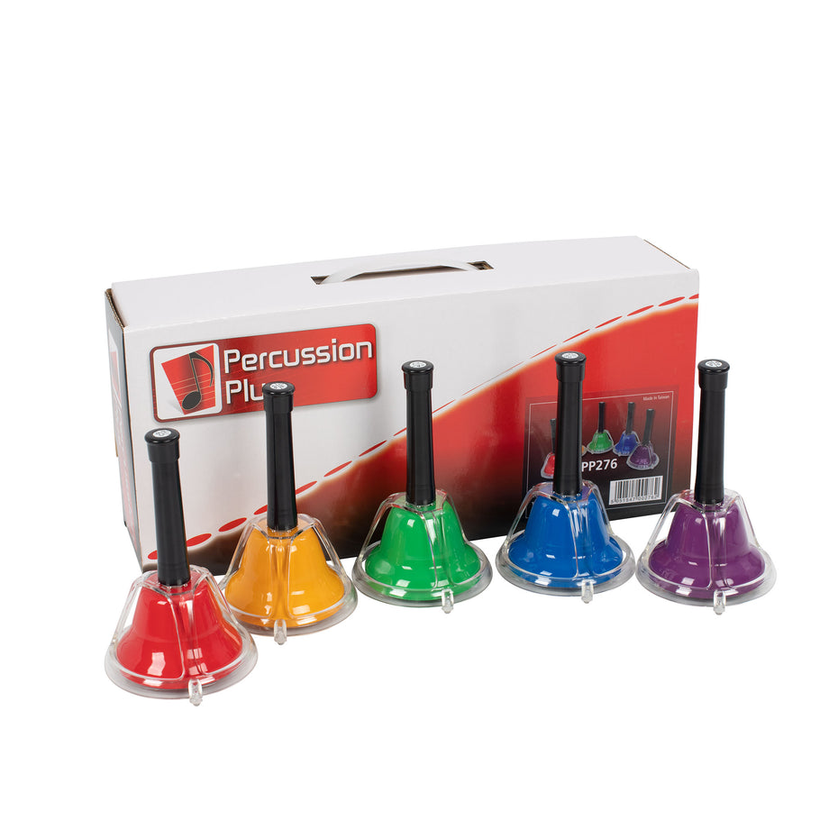 PP276 - Percussion Plus combi hand bells - set of 5 Default title