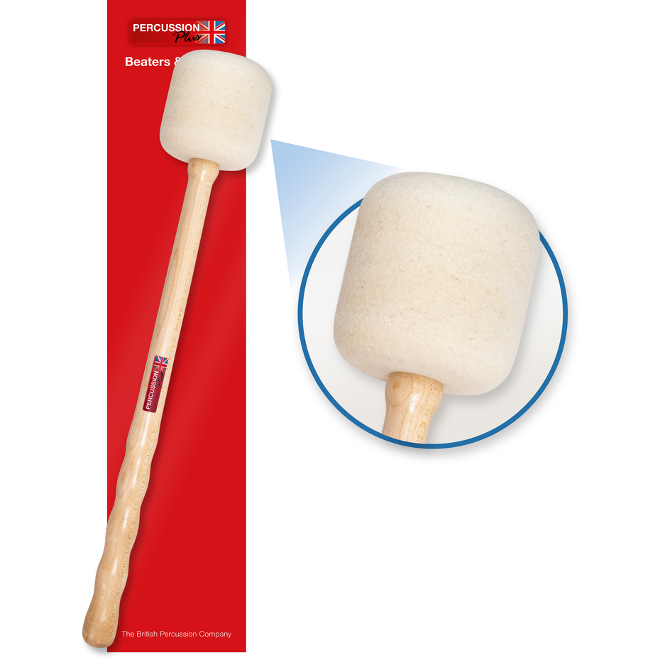 PP283 - Percussion Plus PP283 felt bass drum mallet - hard Default title