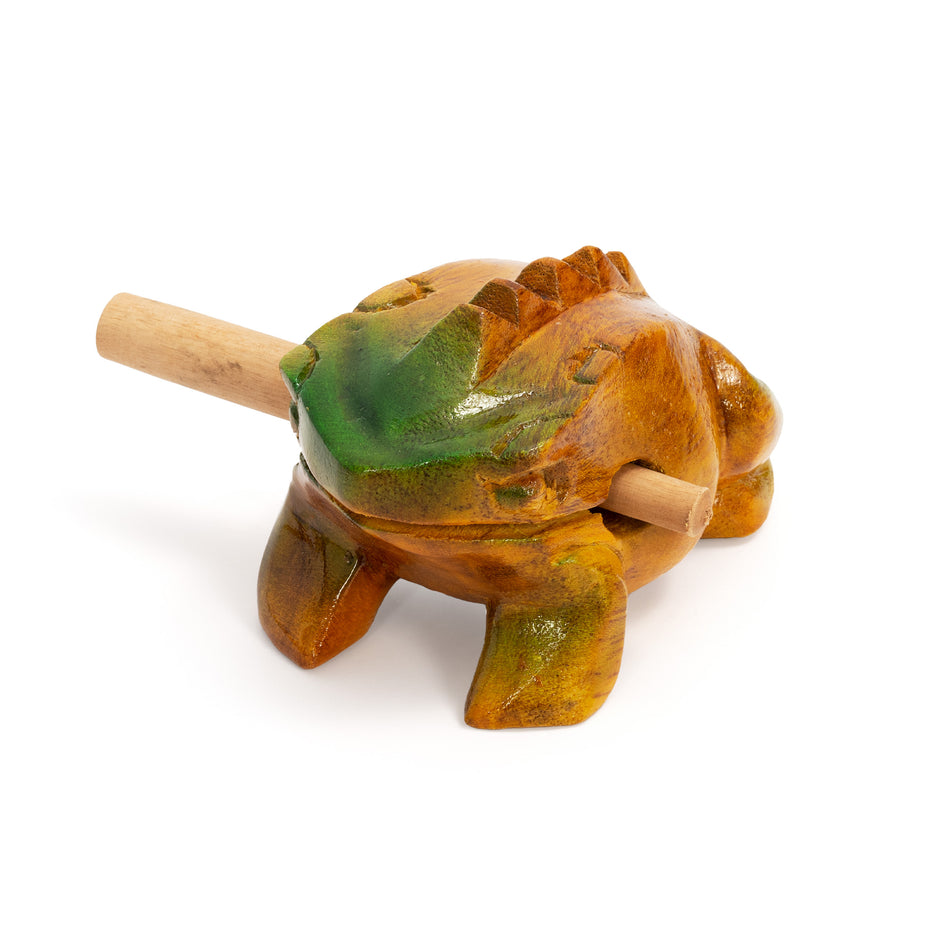 PP623 - Percussion Plus Honestly Made Wooden frog guiro with scraper Default title
