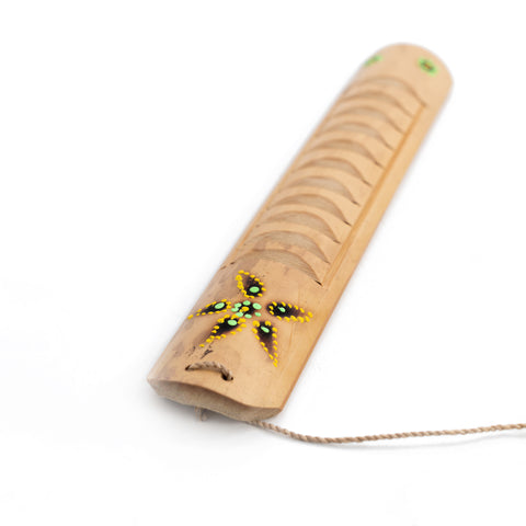 PP629 - Percussion Plus Honestly Made Balinese bamboo guiro with scraper Default title