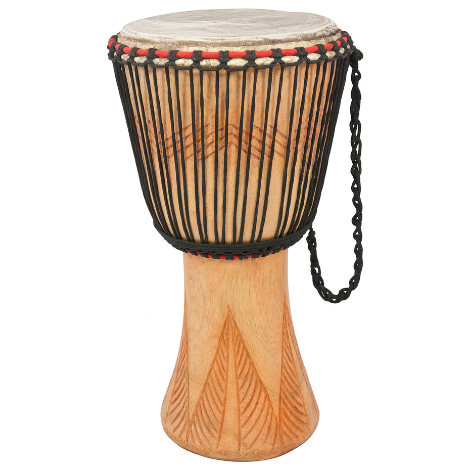 PP6644 - Percussion Plus Honestly Made Ghanaian djembe - rope tuned 9 inch (head)