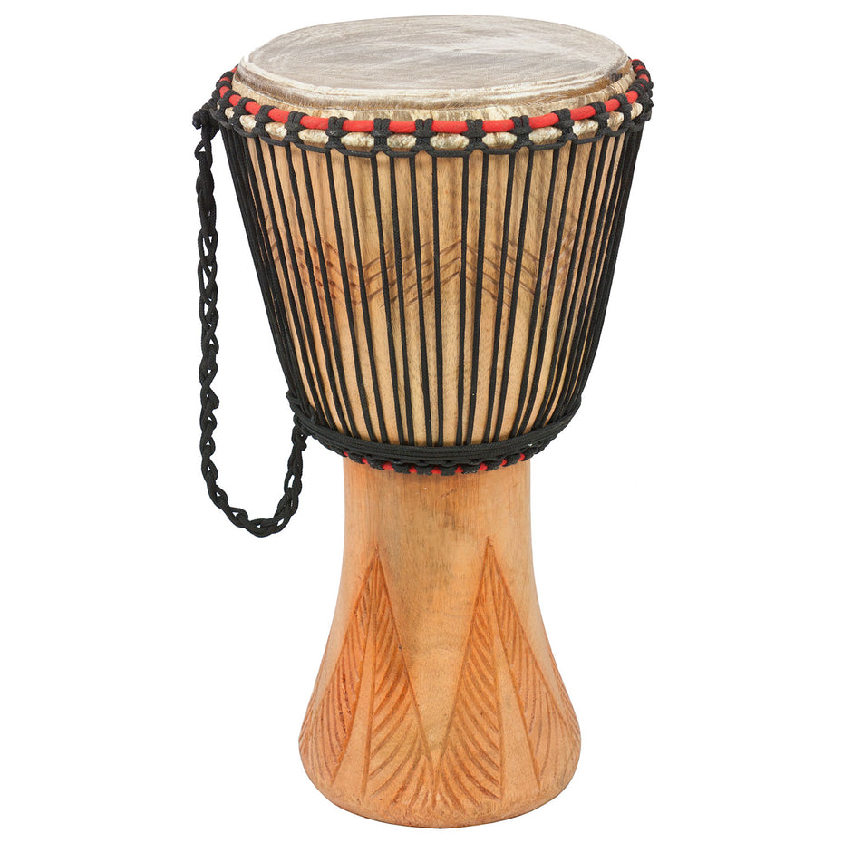 PP6646 - Percussion Plus Honestly Made Ghanaian djembe - rope tuned 13 inch (head)