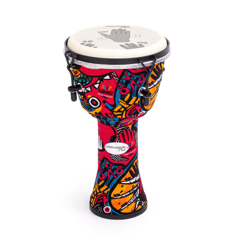 PP6661 - Percussion Plus Slap Djembe - Carnival, mechanically tuned 8 inch (head)