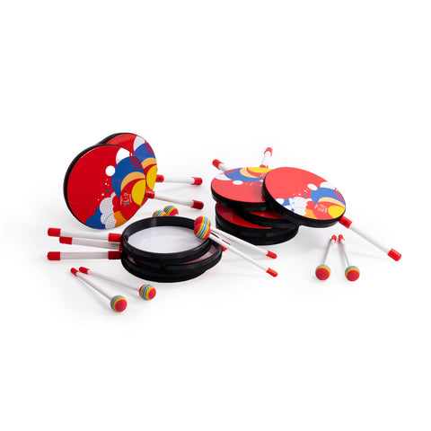 PP6850-15PACK,PP6850-30PACK - Percussion Plus Slap drumming - KidZ lollipop drum packs 15 pack