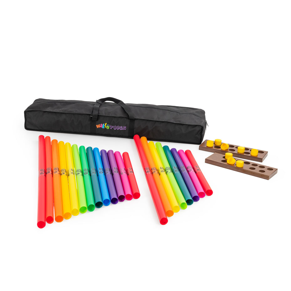 PP799 - Wak-a-Tubes 21 player classroom pack – bass octave (with bag) Default title