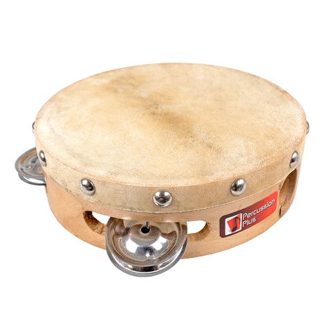 PP871 - Percussion Plus wood shell tambourine 6