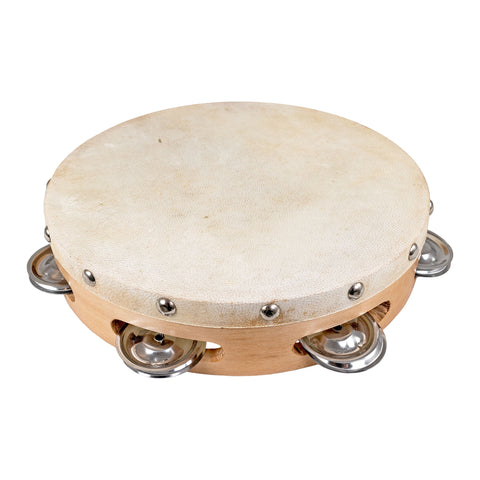 PP872 - Percussion Plus wood shell tambourine 8