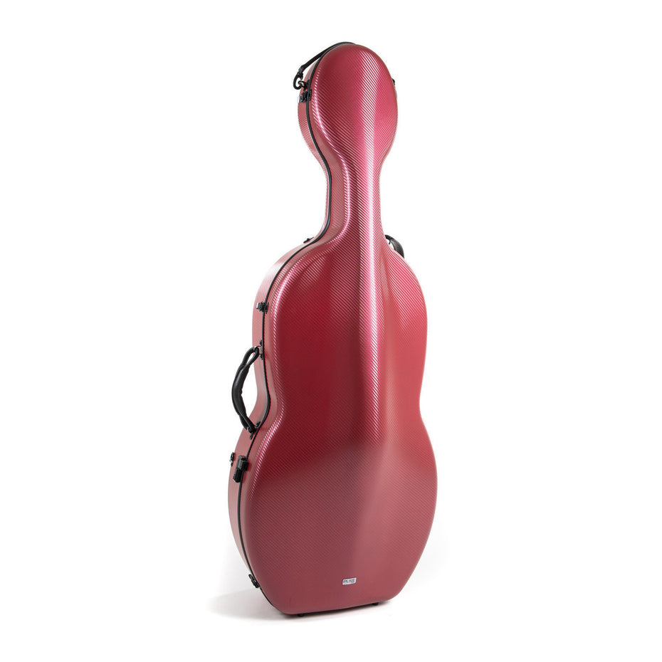 PS353127 - Gewa Pure Rolly polycarbonate cello case with wheels Red