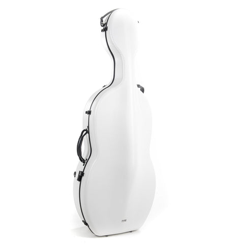 PS353128 - Gewa Pure Rolly polycarbonate cello case with wheels White