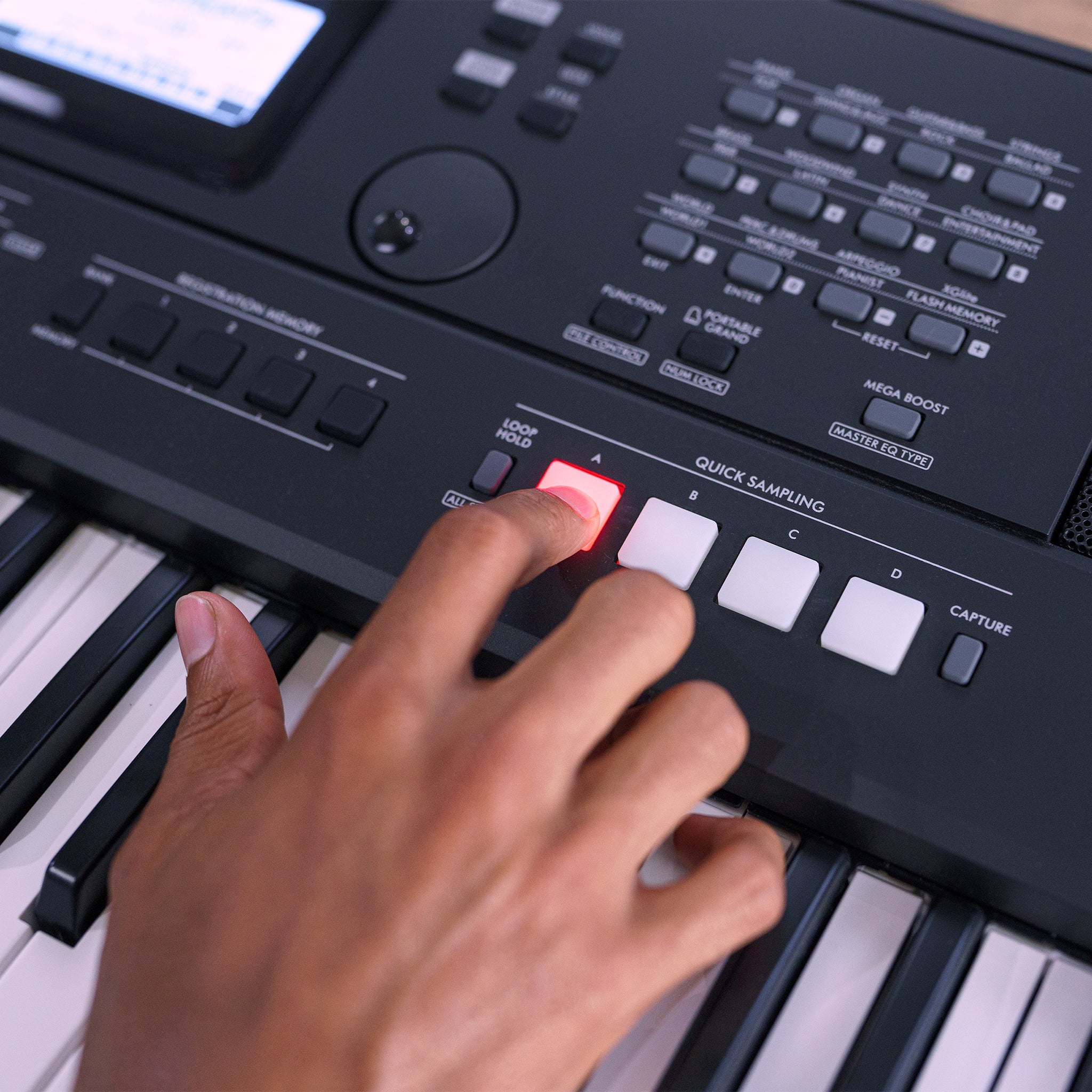 PSR-EW425 - Yamaha PSR-EW425 portable keyboard A1