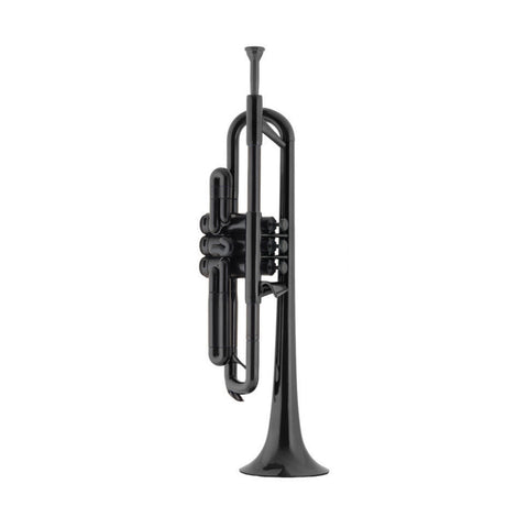 PTRUMPET-BK - pTrumpet plastic Bb trumpet outfit Black