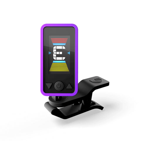 PW-CT-17PR - Planet Waves Eclipse chromatic clip-on headstock tuner Purple