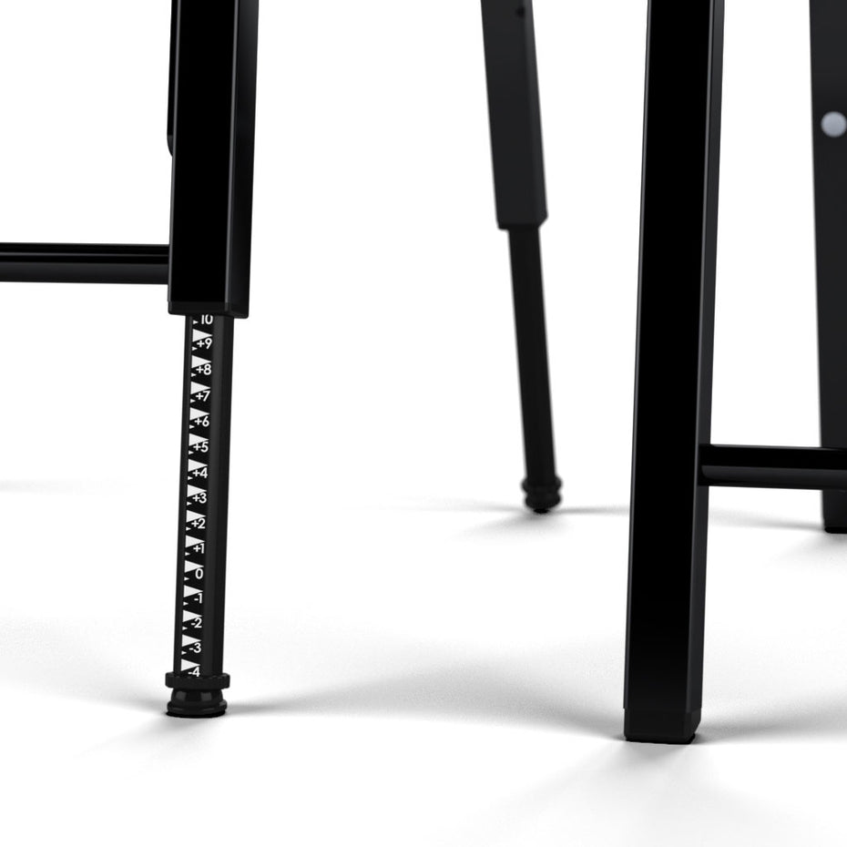 RAT-302Q21B - RAT double bass stool with back and adjustable legs Default title