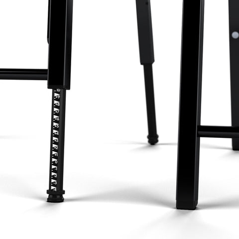 RAT-302Q21B - RAT double bass stool with back and adjustable legs Default title