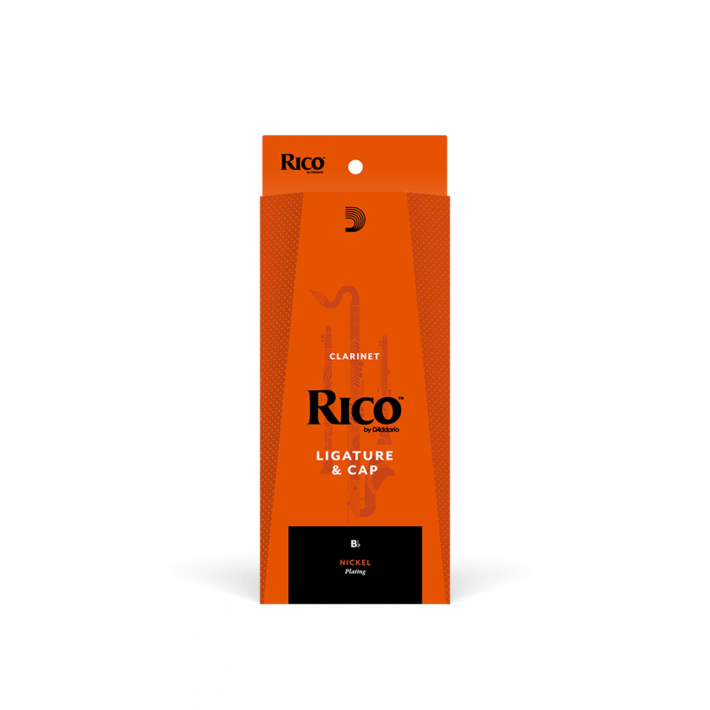 RCL1N - Rico Bb clarinet ligature and cap set A1