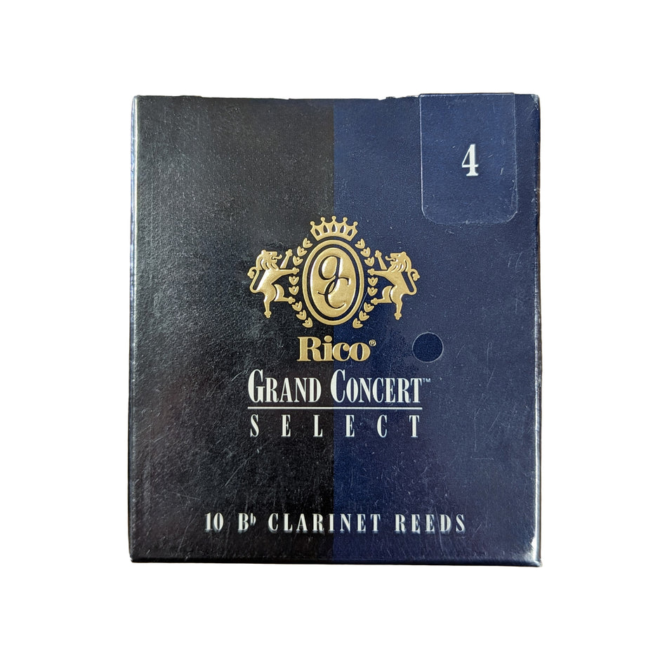RGC10BCL400 - Rico Grand Concert Select Bb clarinet reeds box of 10 - 4 Default title