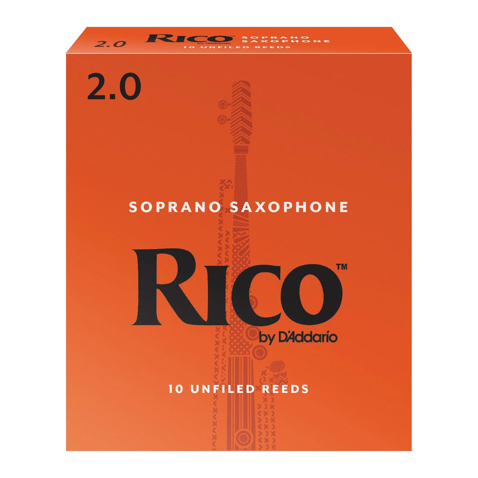 RIA1020 - Rico box of 10 Bb soprano saxophone reeds 2.0 (box of 10)